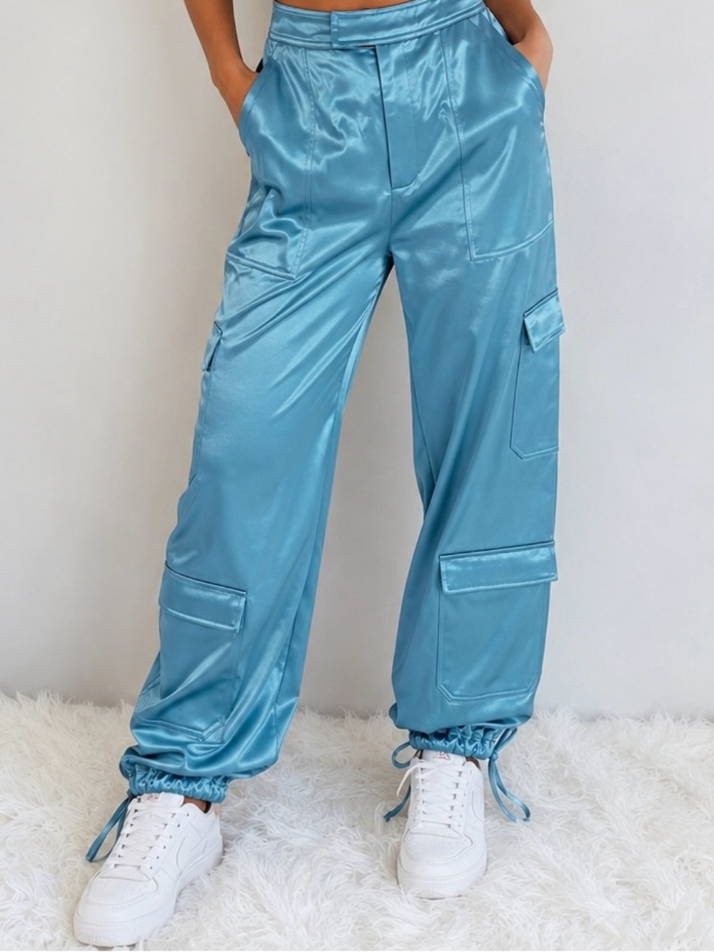 NICHOLAS Nori Utilitarian Drawcord Pants — Size 0